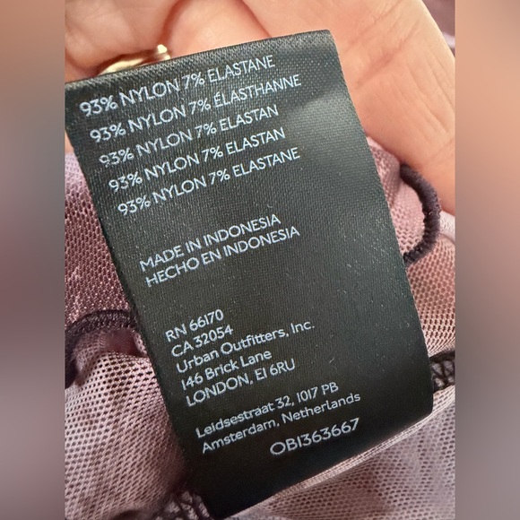 Urban Outfitters Mesh Mock Neck - Picture 5 of 9